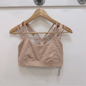 Like new Victoria Sport pink shiny bra